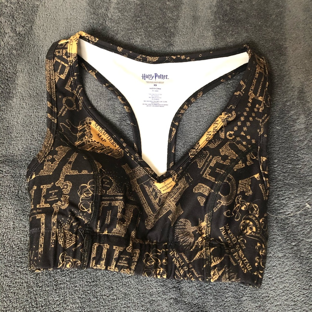Harry Potter Marauder’s Map Sports Bra